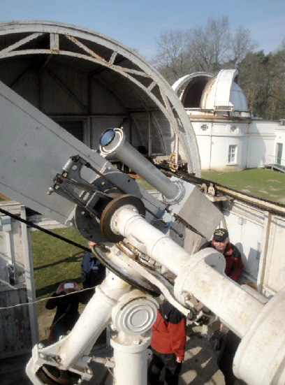 Salvador telescope (Photo: Gudrun Wolfschmidt)