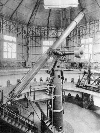The 30in refractor manufactured by the Clarks, the
