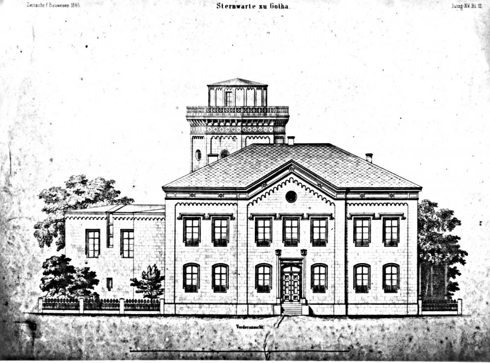 New Gotha observatory (1859) (Wikipedia)