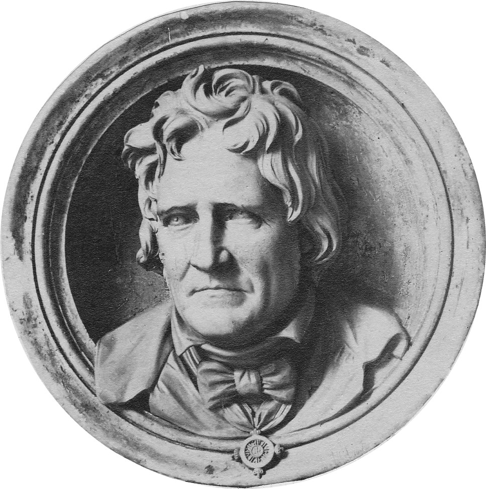 Friedrich Wilhelm Bessel (1784--1846), relief by R