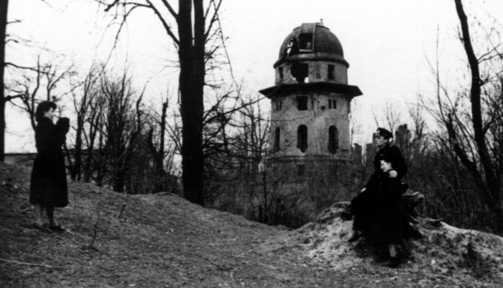 Destroyed Königsberg Observatory (1954) (photo: D