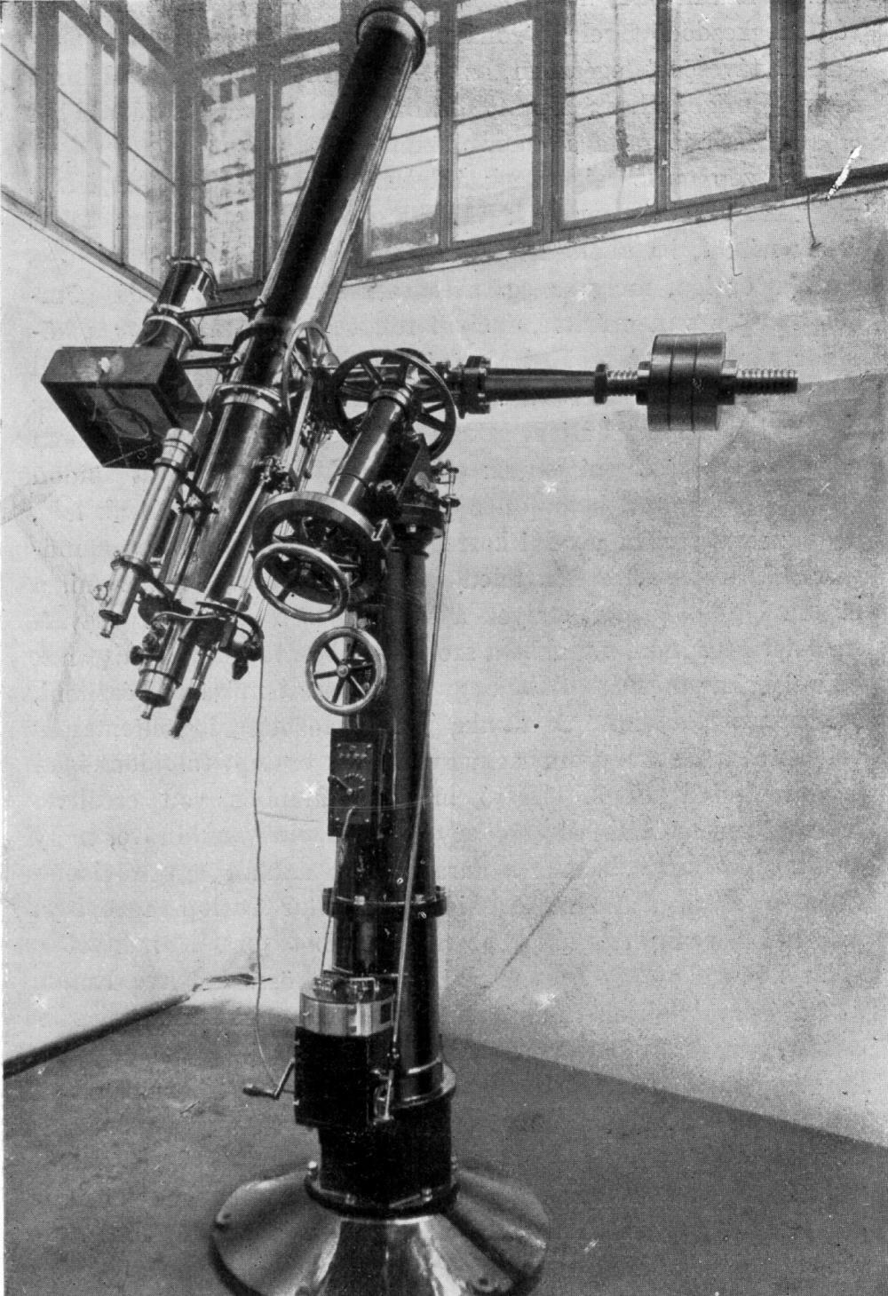 20-cm-Refractor, Heyde of Dresden, in Konkoly Obse