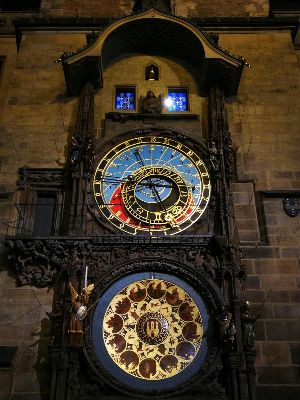 Astronomical Clock Prague (Photo: Gudrun Wolfschmi