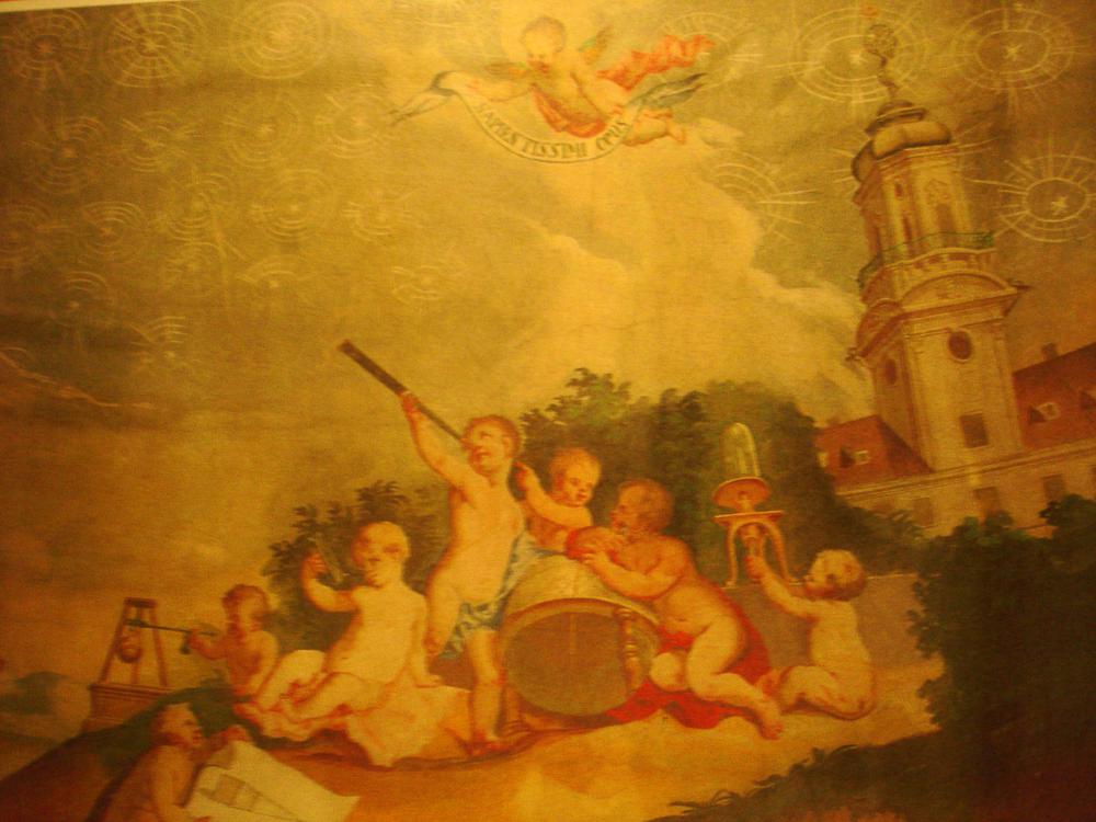Prag, Clementinum, Baroque frescoes (Photo: Gudrun