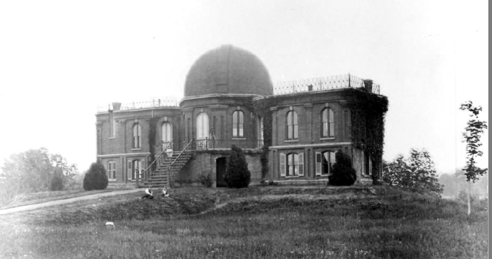 Vassar College Observatory, East, 1873 (Register o