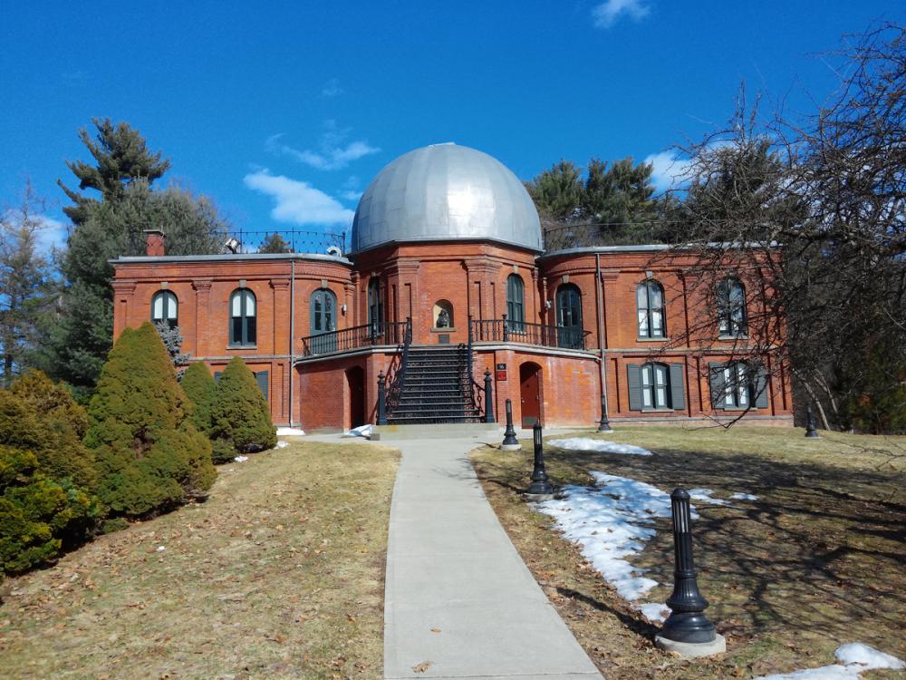Vassar College Observatory, 2014 (Wikipedia, CC4, 