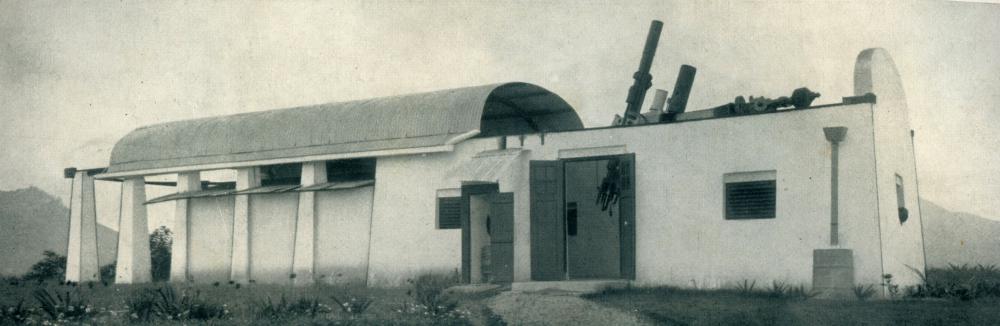 Astrophotographic building with sliding roof, Boss