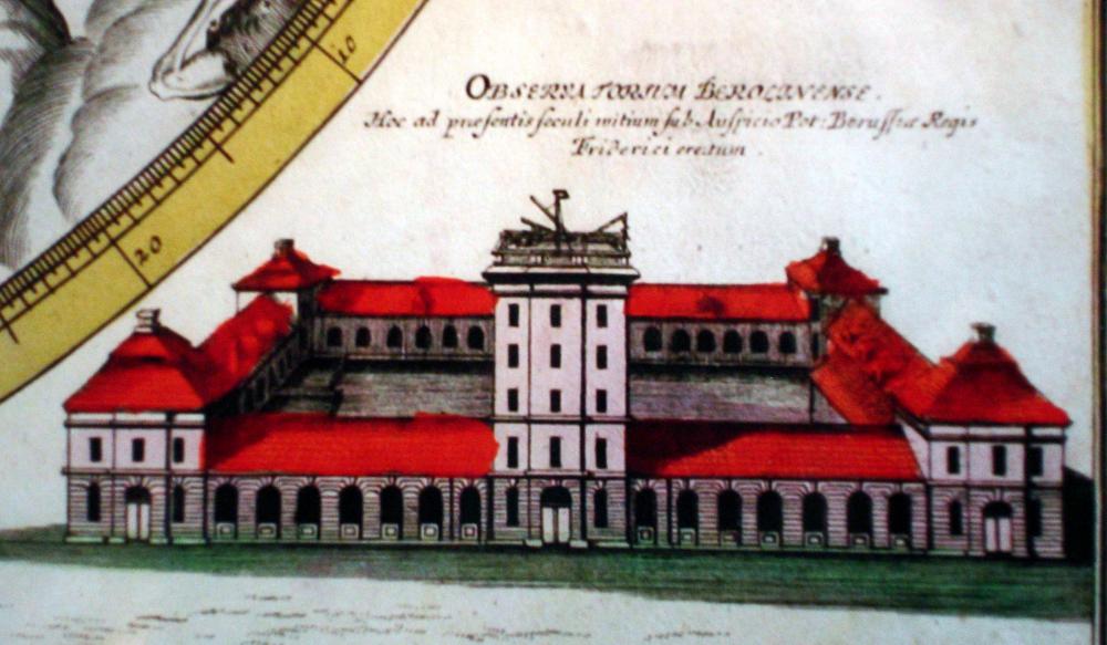 The Royal Stables (Marstall) and the Academy Obser