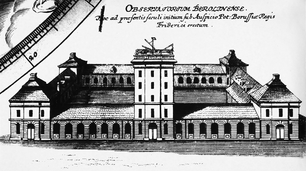 The Royal Stables (Marstall) and the Academy Obser