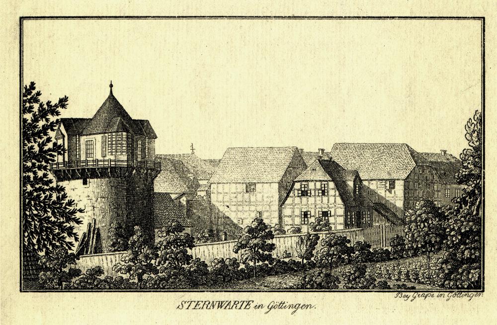 Old Observatory in Göttingen on the city wall (17