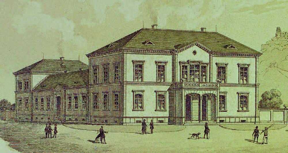 Laboratory of Kirchhoff and Bunsen (1858), Hauptst