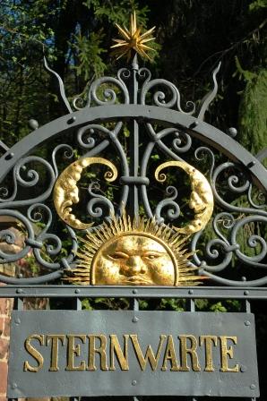 Entrance gate of Heidelberg Observatory (©