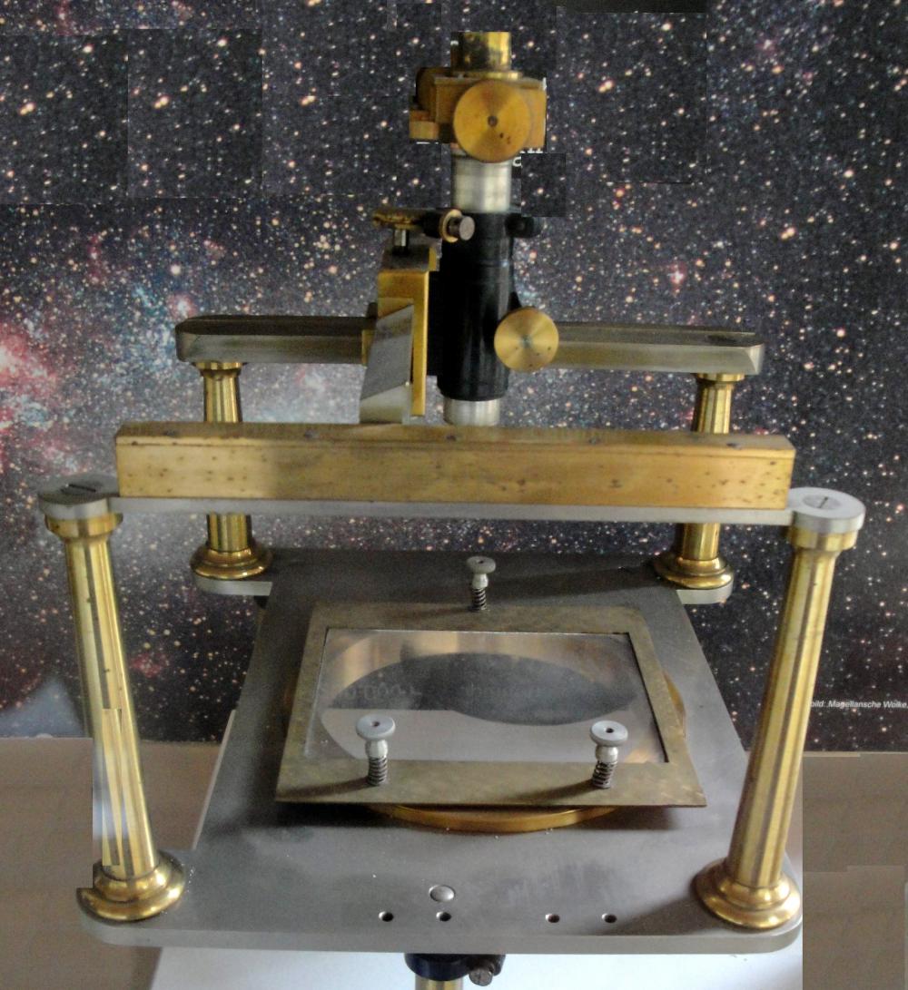 Heliograph Plate measuring machine, Fuess, Berlin 