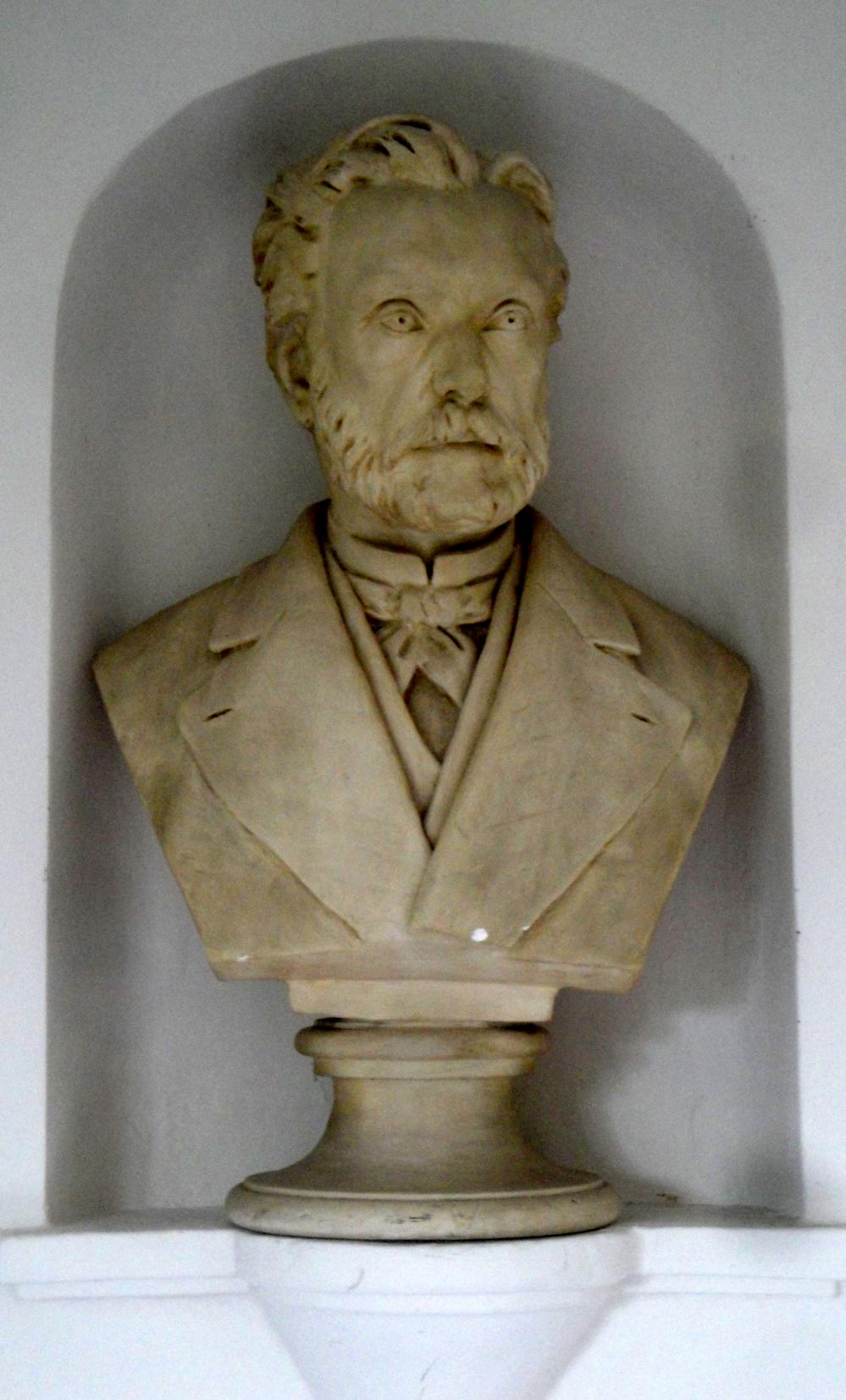 Bust of Dr. Karl-Remeis (1837--1882), (Photo: Gudr
