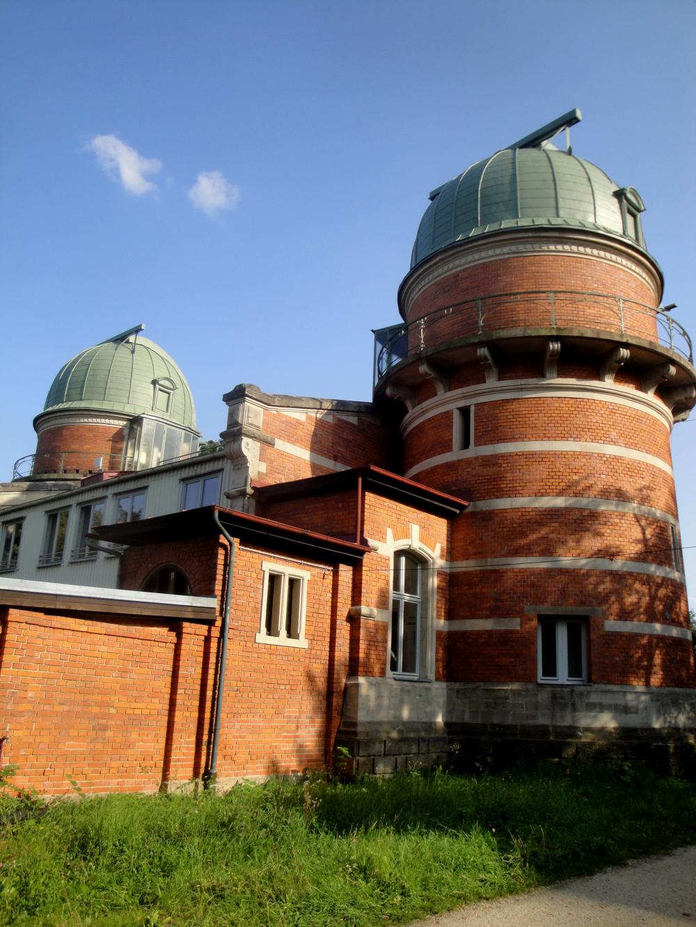 Domes of Dr. Karl-Remeis Observatory (1889), (Phot