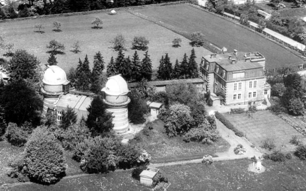 Dr. Karl-Remeis Observatory, aerial view (Image co