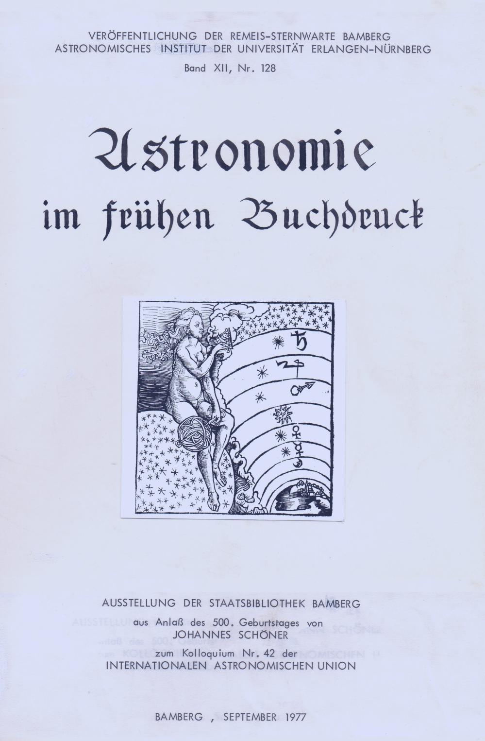 Wolfschmidt, Gudrun: <i>Astronomie im frühe
