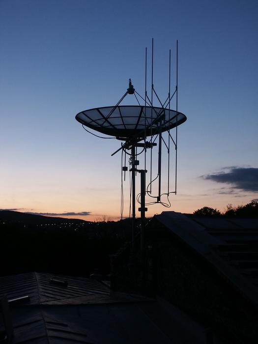 Most Satellite receiving station, University Obser
