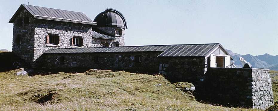 Arosa Astrophysical Observatory on the Tschuggen, 