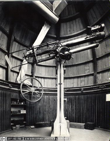 16-cm-Refractor, made by Kern of Aarau, optics by 