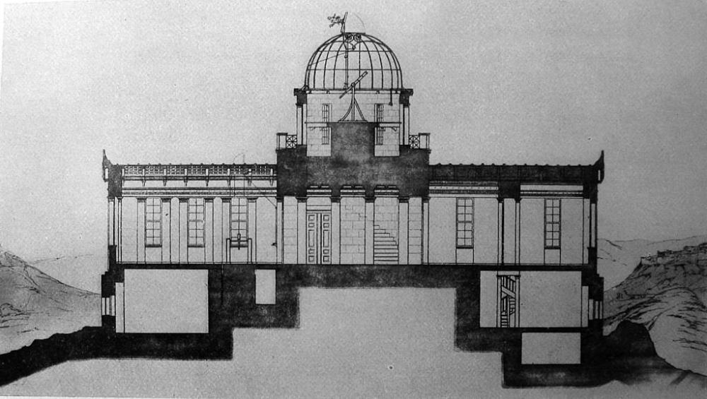 Athens Observatory, architectural drawings (Russac