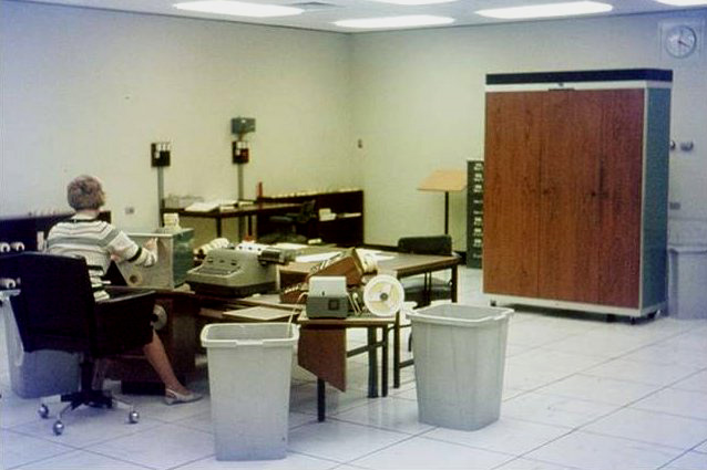 Computer room of Perth Observatory 1971 for compil
