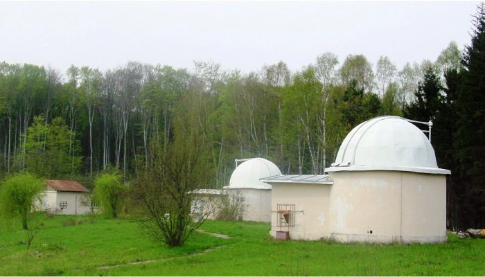 Domes of the Astronomical Observatory of Lwiw Univ