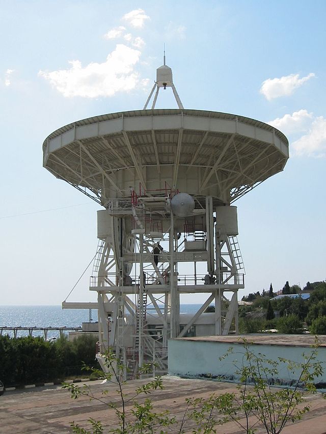 RT-22 Simeiz Radio telescope up to 2mm (1966), Dep