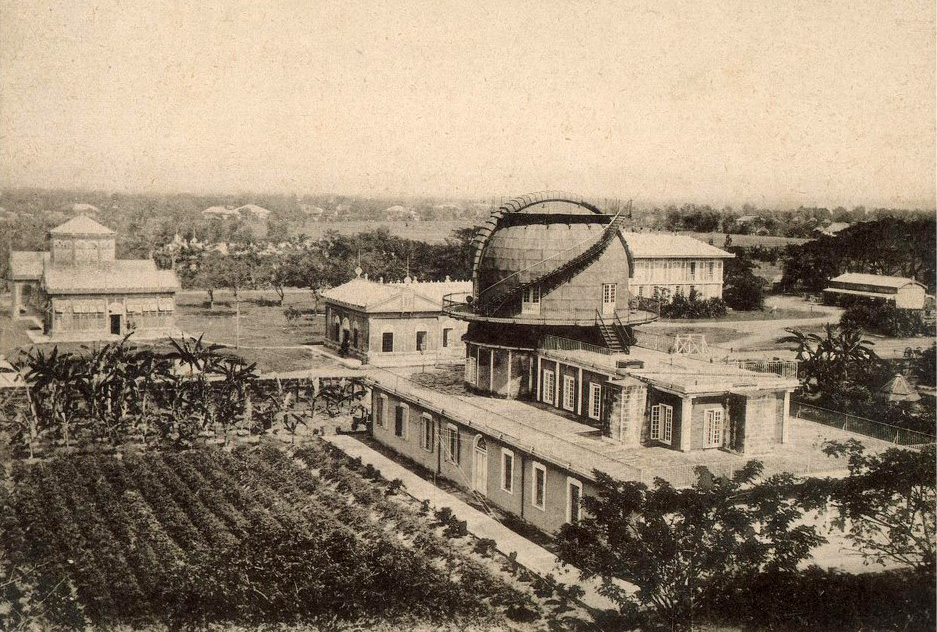 Jesuit Optical Observatory in Manila-Ermita (Postc