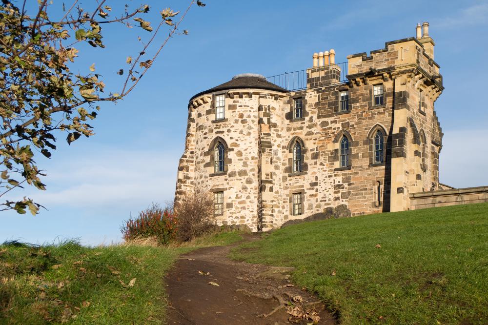 Calton Hill Observatory in Edinburgh, Gothic Tower