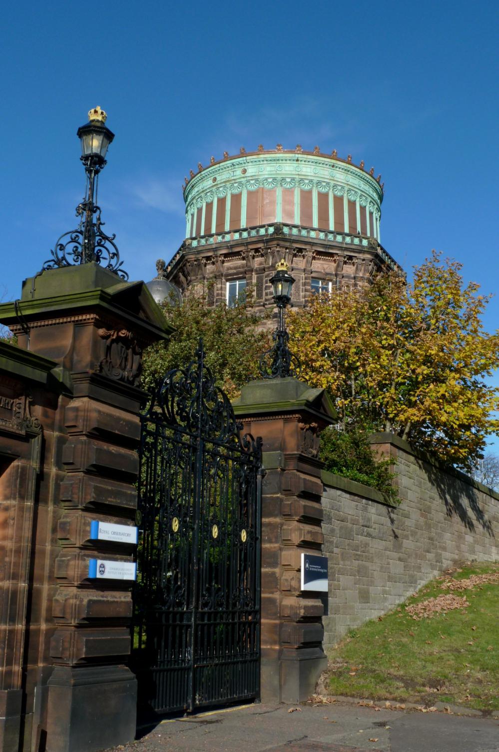 Royal Observatory Edinburgh, East Tower with coppe