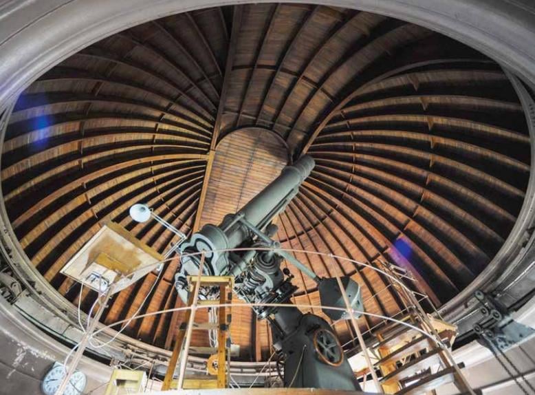 Dome of the Triple-Refractor (Photo Phil Bissop)