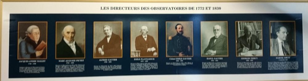 Directors of Geneva Observatory (Photo: Ricardo Ba