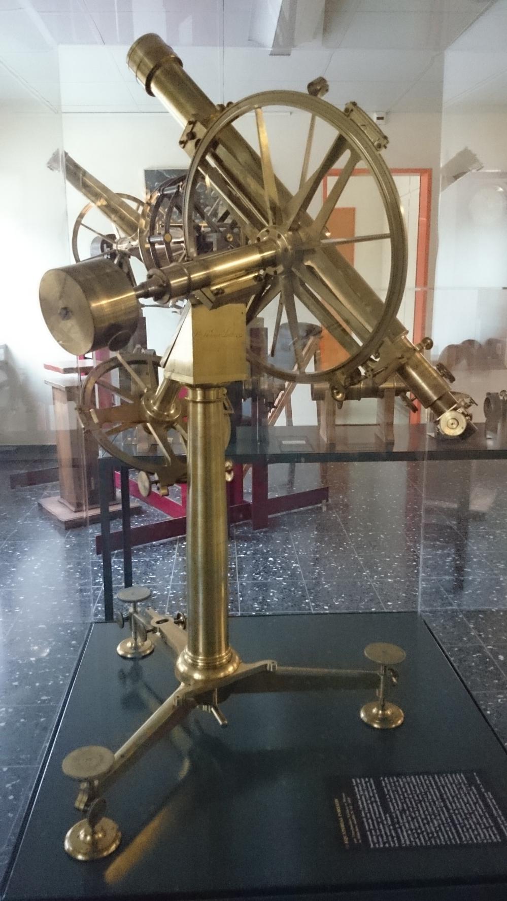 Portable equatorial refractor, Utzschneider, Fraun