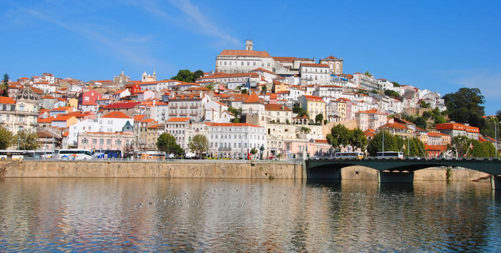 Coimbra Castle, where the observatory was erected 