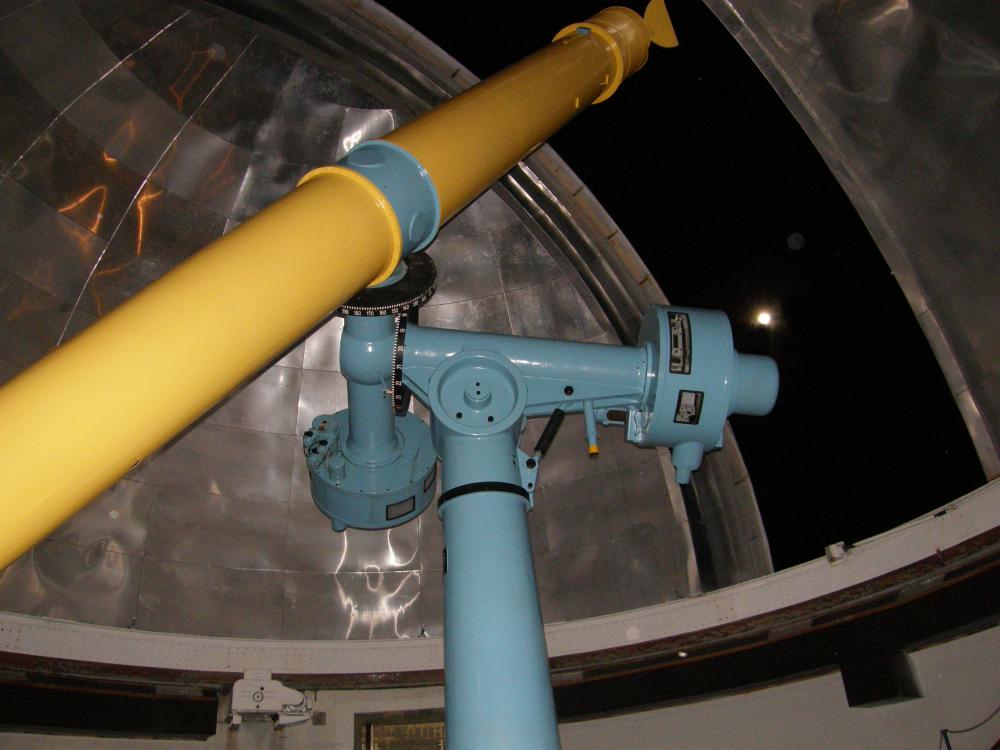 65-cm-Refracting telescope, made by Zeiss of Jena 