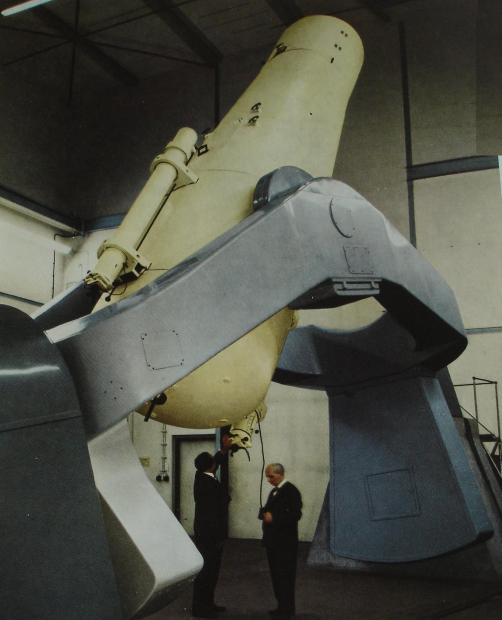 1-m-Schmidt telescope, made by Askania of Berlin (