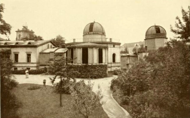 New Leipzig Observatory, seen from South, 1909 (Br