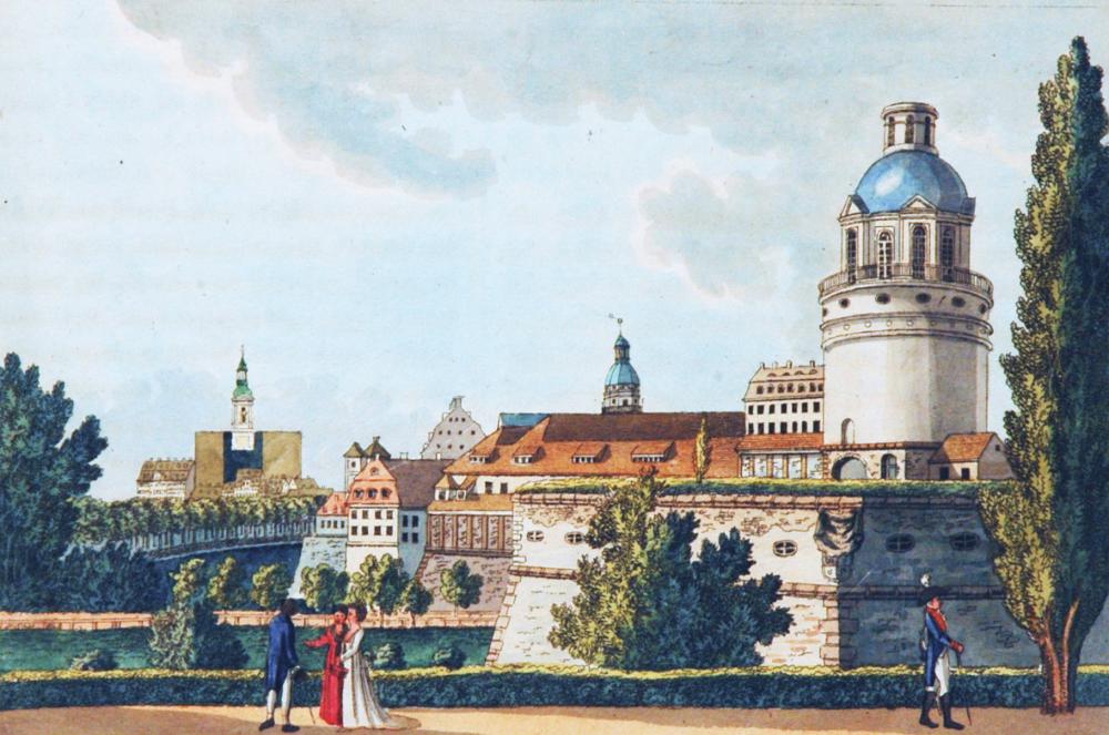Observatory in the tower of the Pleißenburg castl