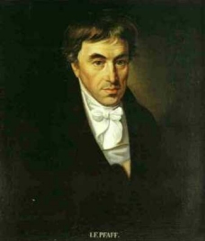 Johann Friedrich Pfaff (1765--1825), director in H