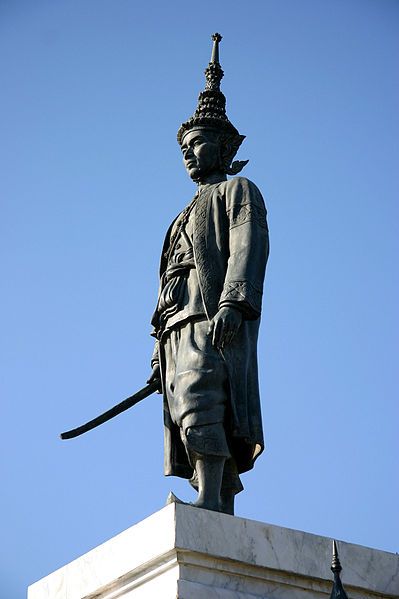 Statue of King Narai the Great (1633--1688) in Lop