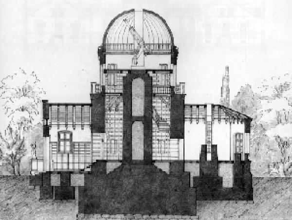 Østervold Observatory, designed by Hans Christian