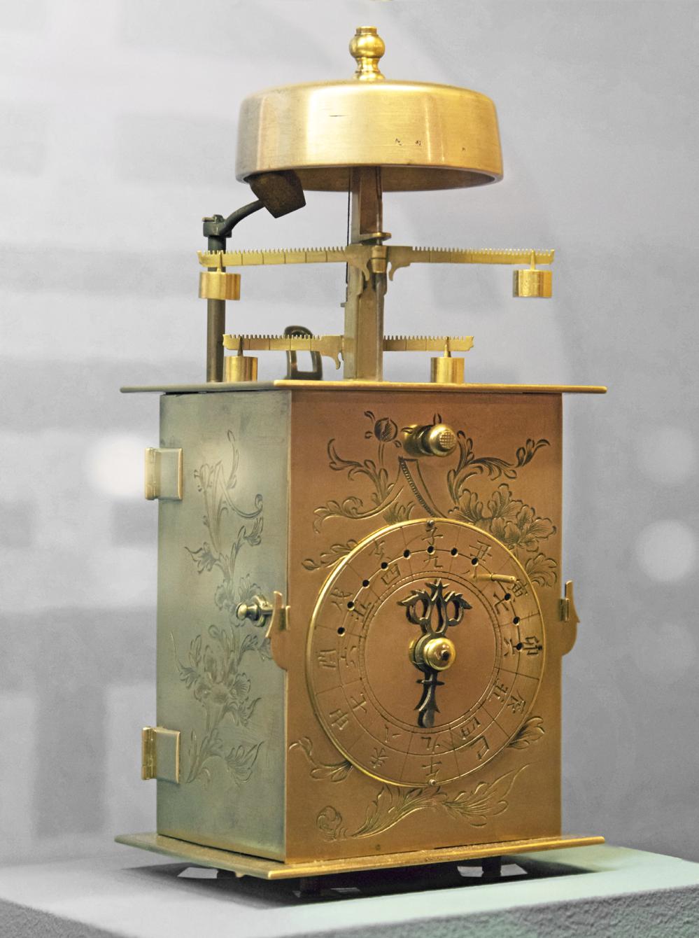 Wadokei Japonese Clock à-double-foliot, Edo era, 