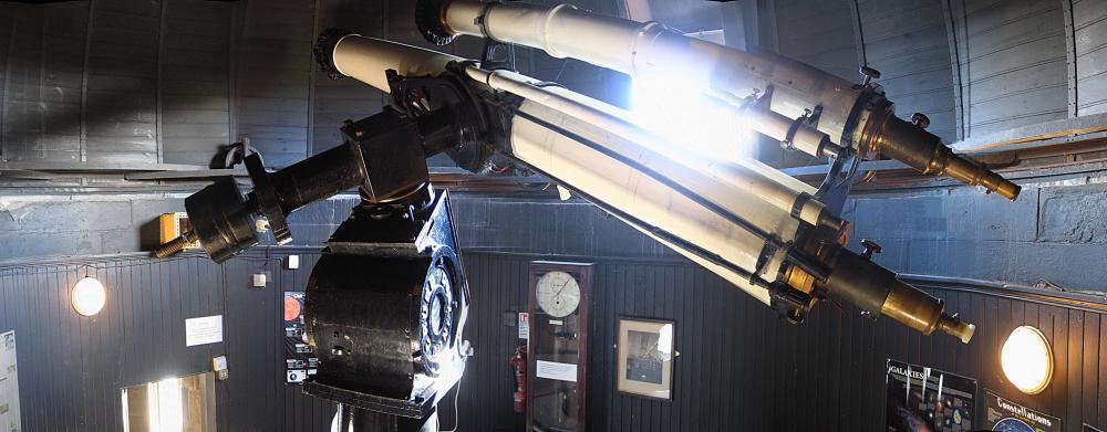 Coats Observatory main telescopes ’Grubb’ and 