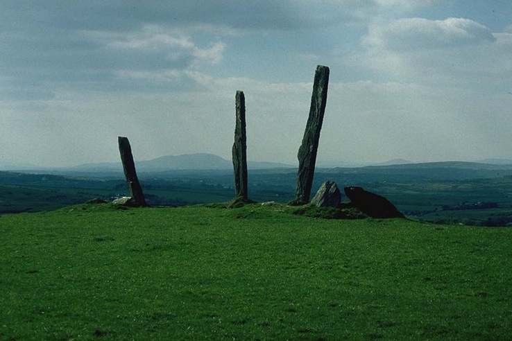 Gurranes, one of 92 short stone rows in south-west